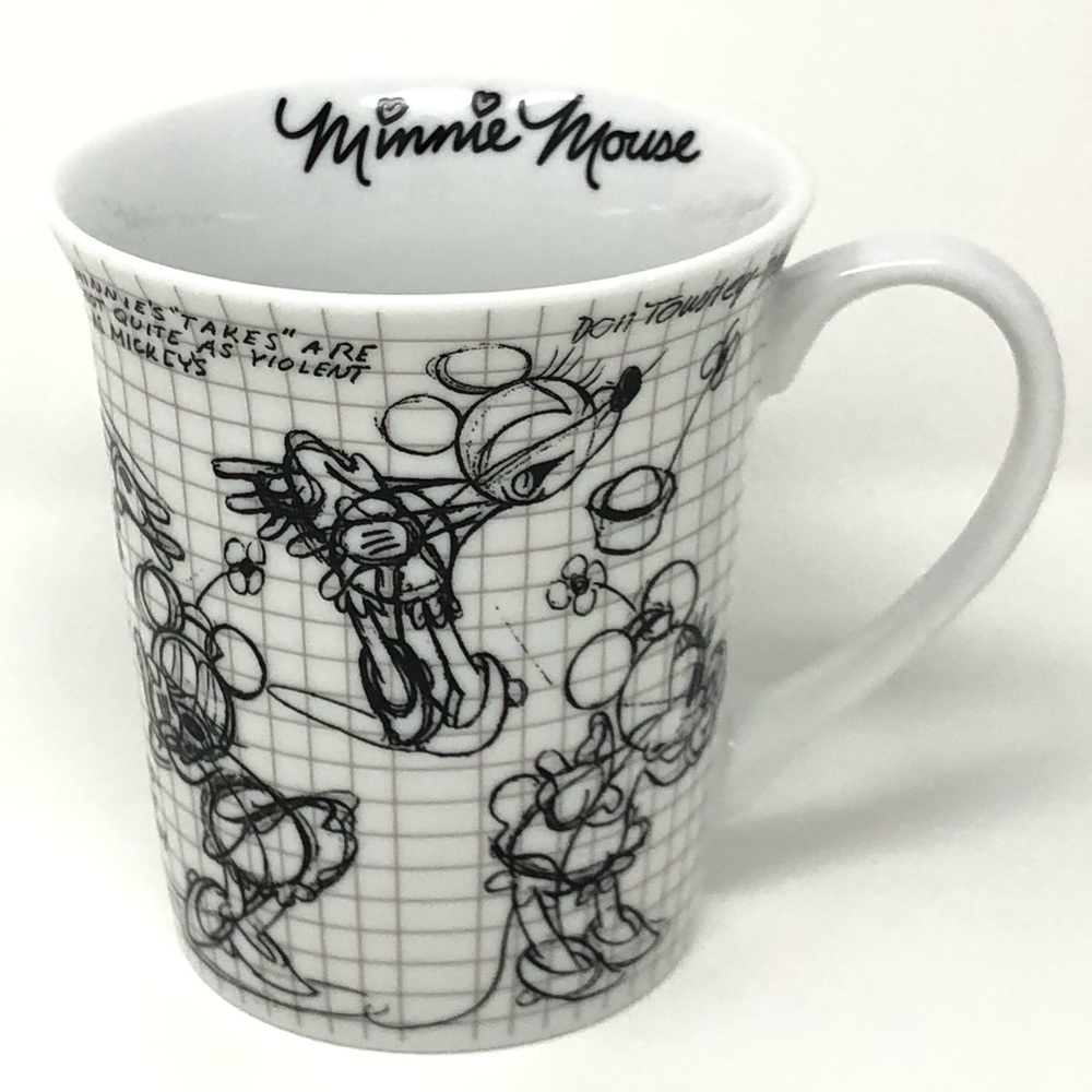 NEW DISNEY Sketchbook Minnie Mug, 12 oz
